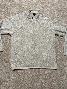 STORMPACK Heather Beige 1/4 Zip Pullover Sz XXL-Womens